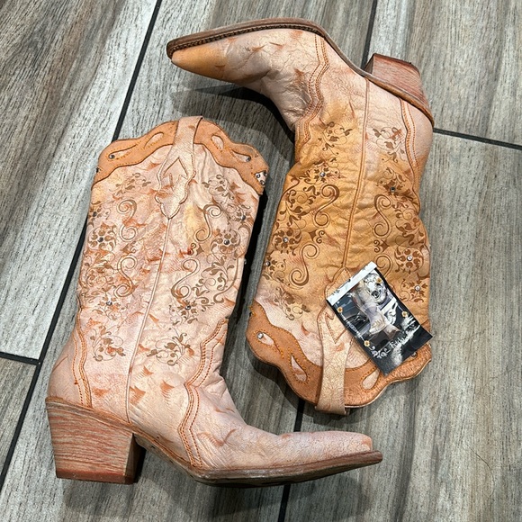 Frida cuadra Cowgirl boots, size 7 1/2 - Picture 5 of 16